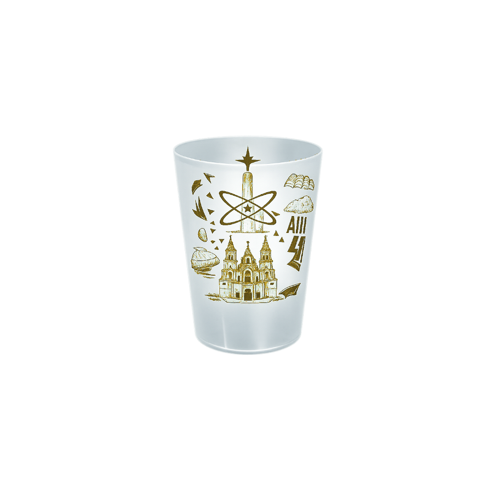 Vaso de 200 cc reutilizable y personalizable - Imagen 3