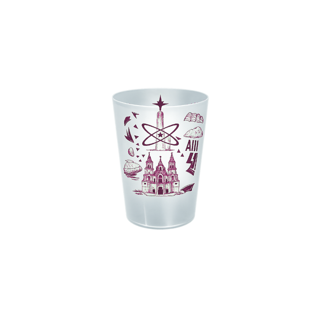 Vaso de 200 cc reutilizable y personalizable - Imagen 2