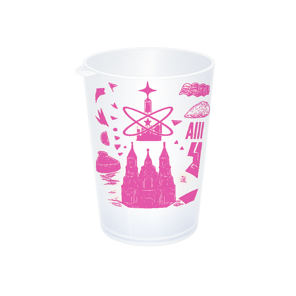 Vaso de 500 cc reutilizable y personalizable - Imagen 3
