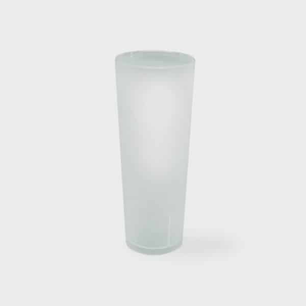 Vaso de 330 cc de tubo reutilizable y personalizable - Imagen 4